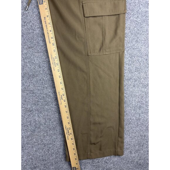Banana Republic BR Sport Cargo Pants Womens S Brown Elastic Waist Drawstring - Picture 5 of 8